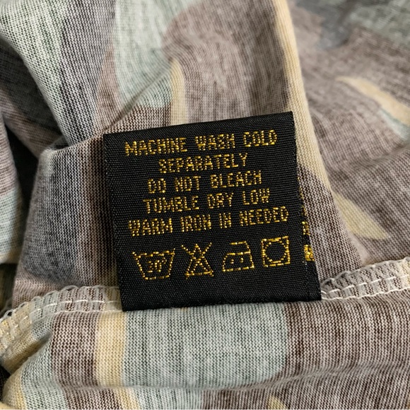 Camo Maxi Dress Racer Back “Limits None” Size XL NWOT - Picture 9 of 11